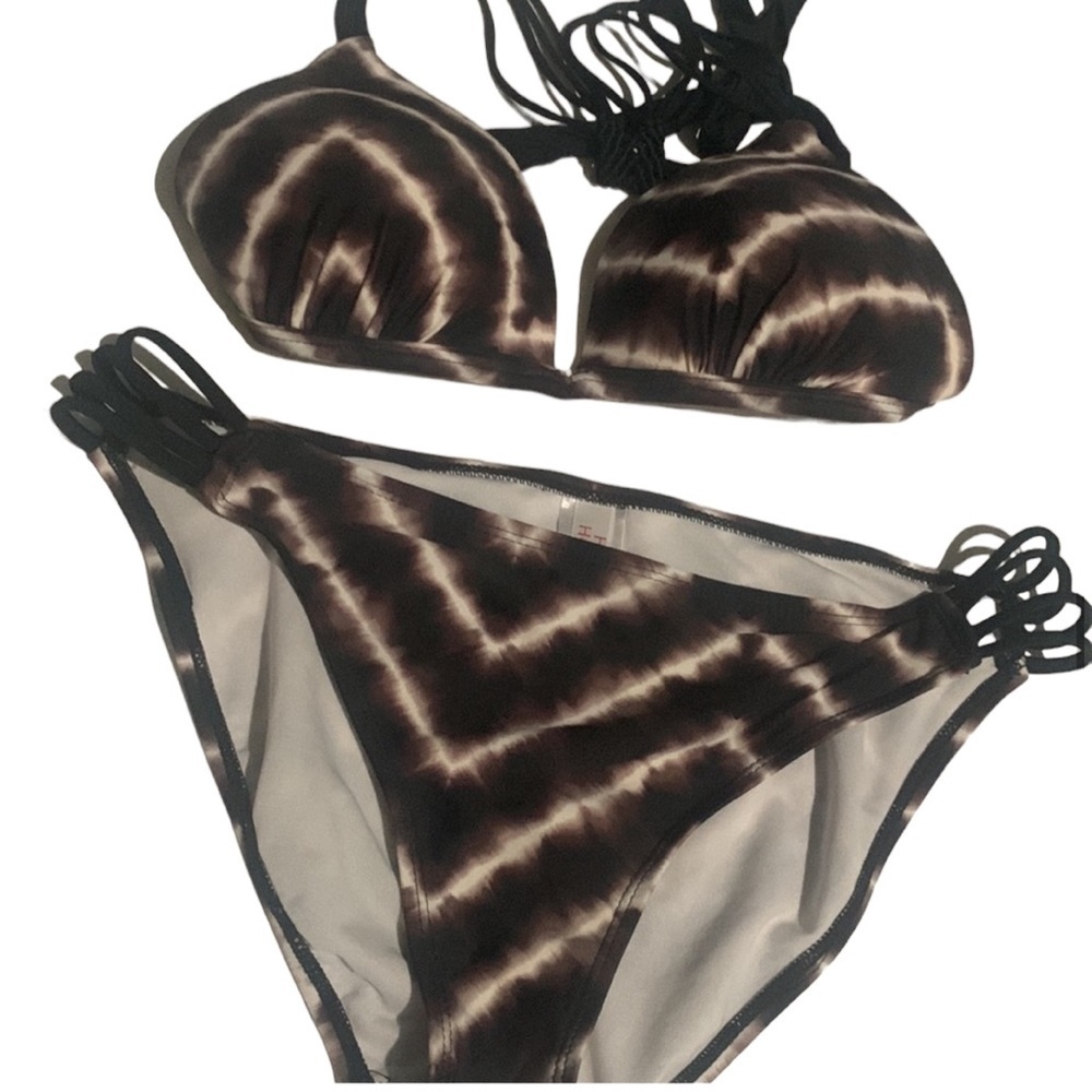 Hula honey two piece swim suit size Large